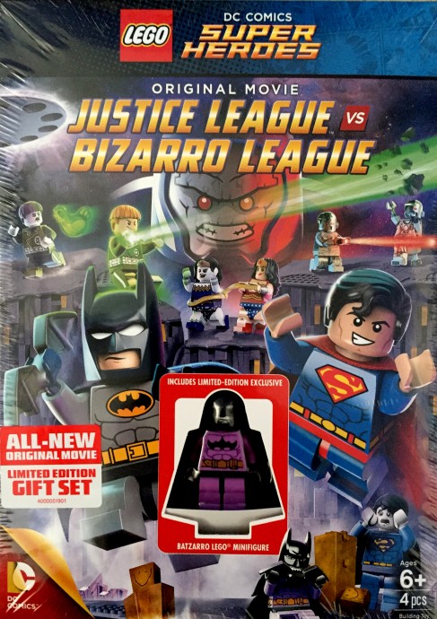 LEGO Audio and Visual Media DC Comics Super Heroes: Justice League vs Bizarro League (DVD + Blu-Ray) (3000062305-1)