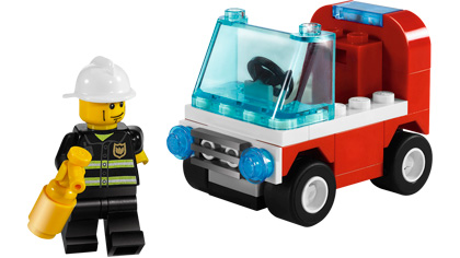 LEGO Fire Fireman's Car (30001-1)