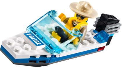 LEGO Police Police Boat (30017-1)