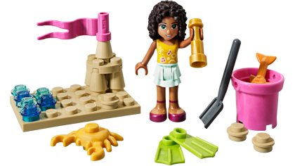LEGO Friends Andrea on the Beach (30100-1)