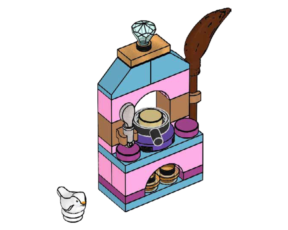 LEGO Disney Princess Cinderella's Kitchen (302103-1)