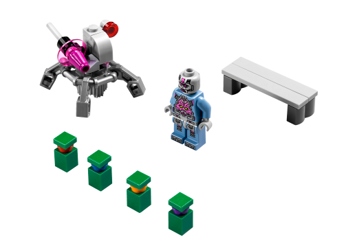 LEGO Teenage Mutant Ninja Turtles Kraang's Turtle Target Practice (30270-1)
