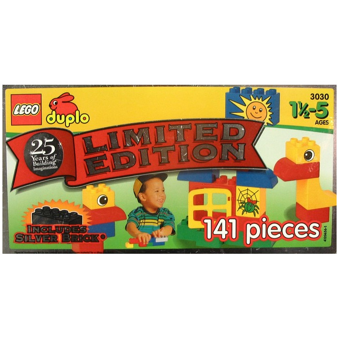 LEGO Basic Set 25th Anniversary Silver Tub (3030-1)