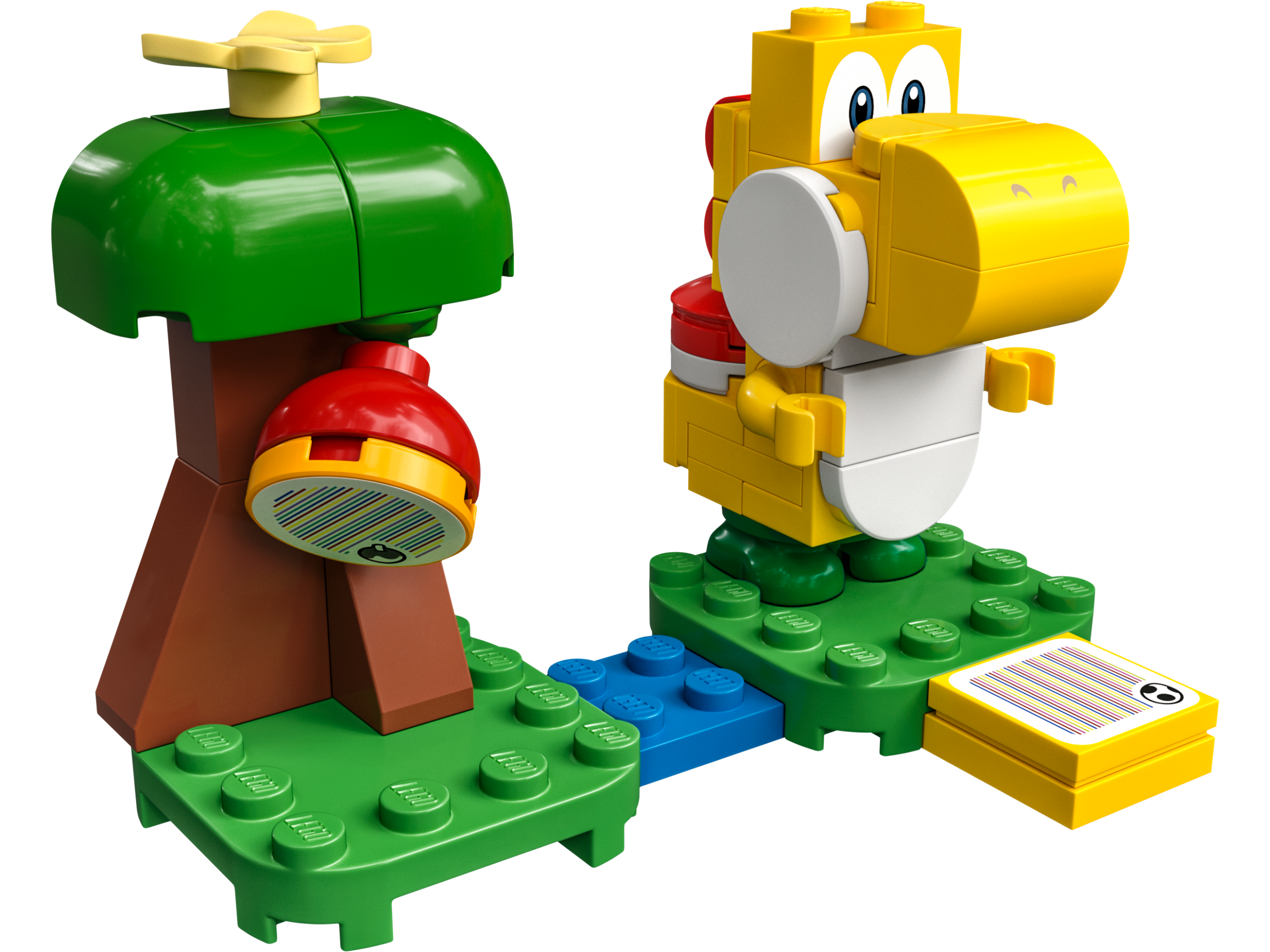 LEGO Super Mario Yellow Yoshi's Fruit Tree Expansion Set (30509-1)