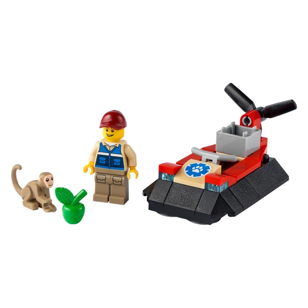 LEGO City Wildlife Rescue Hovercraft (30570-1)