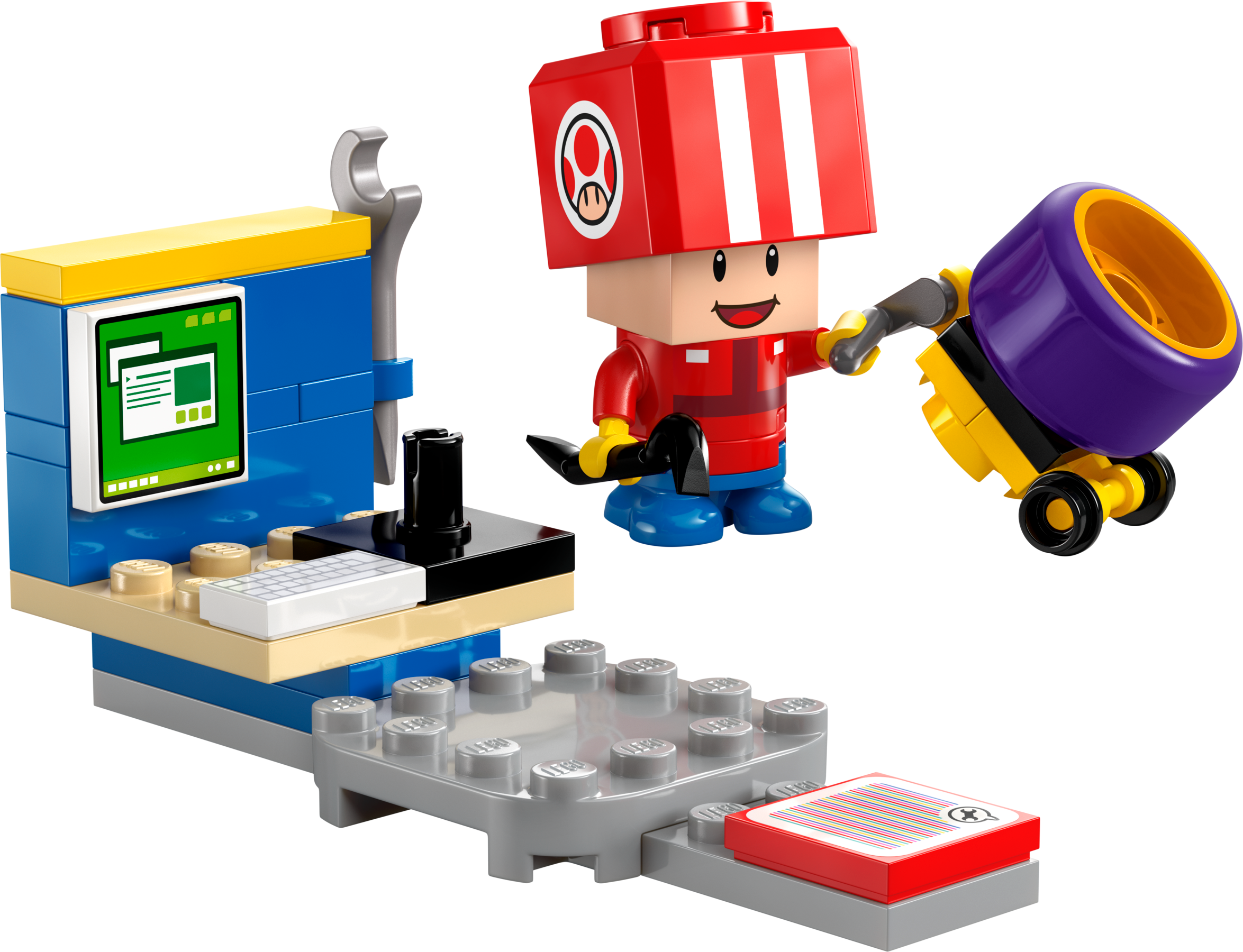 LEGO Super Mario Toad (Pit Crew) (30702-1)