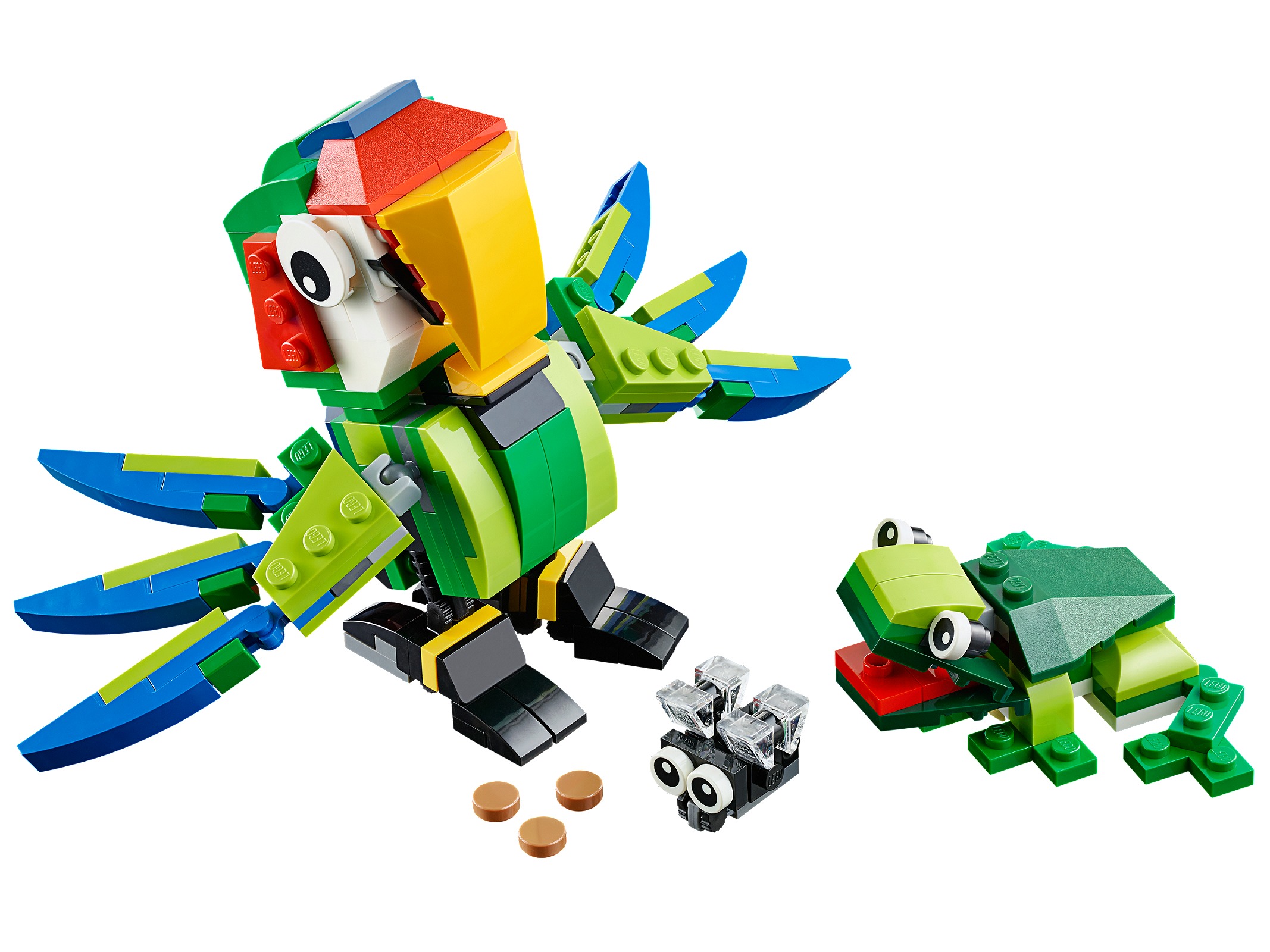 LEGO Creator 3-in-1 Rainforest Animals (31031-1)