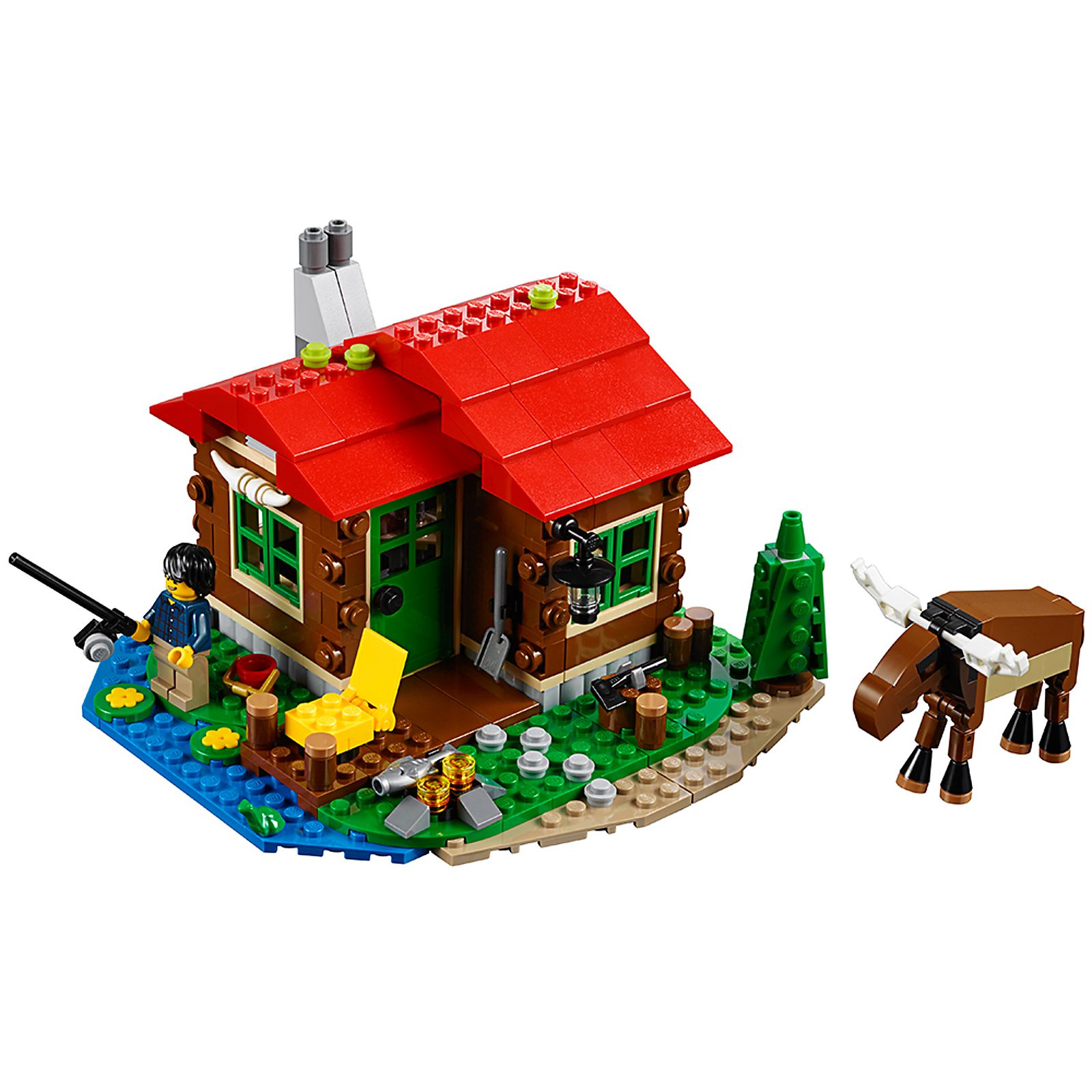 LEGO Creator 3-in-1 Lakeside Lodge (31048-1)