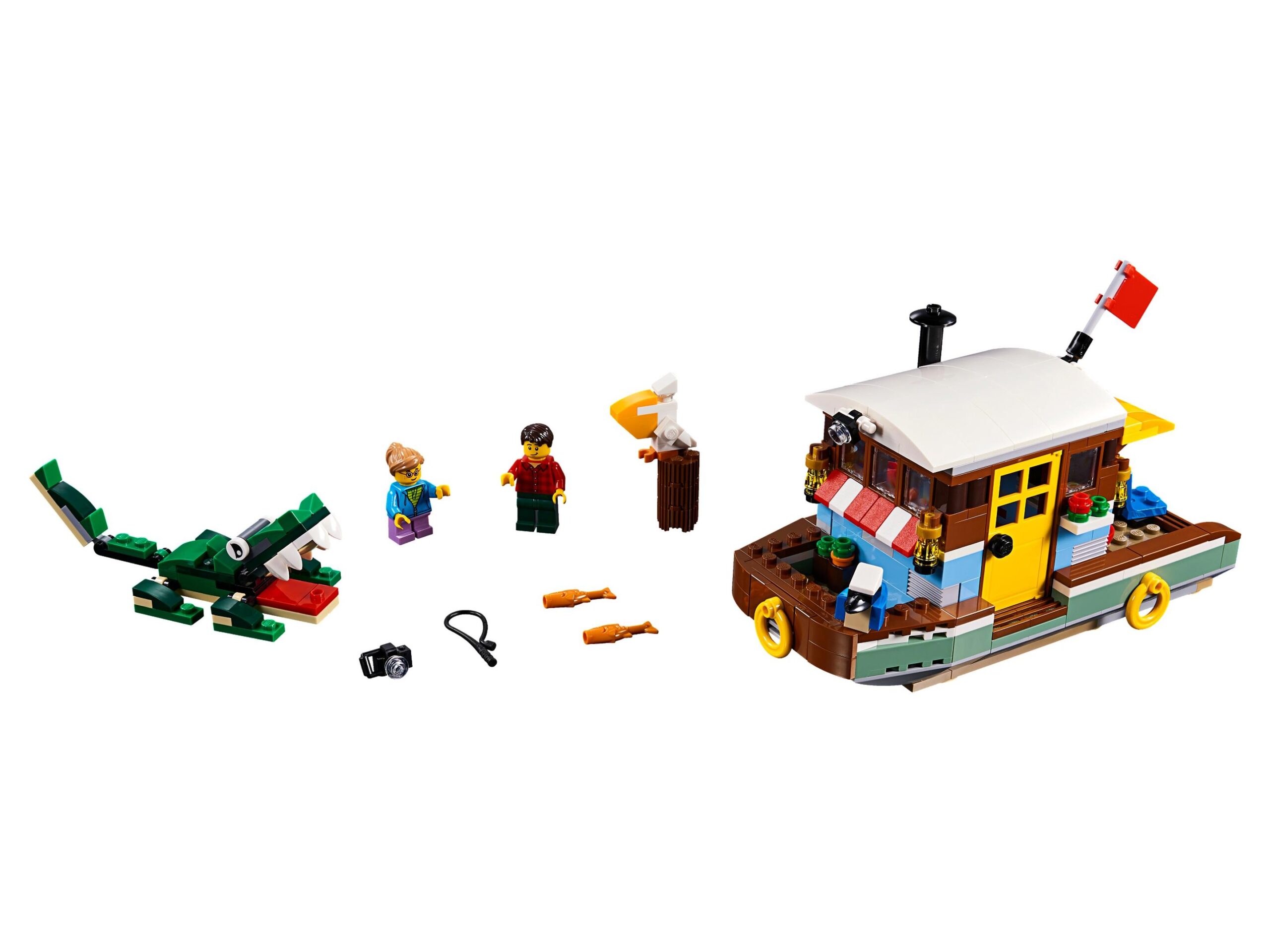 LEGO Creator 3-in-1 Riverside Houseboat (31093-1)