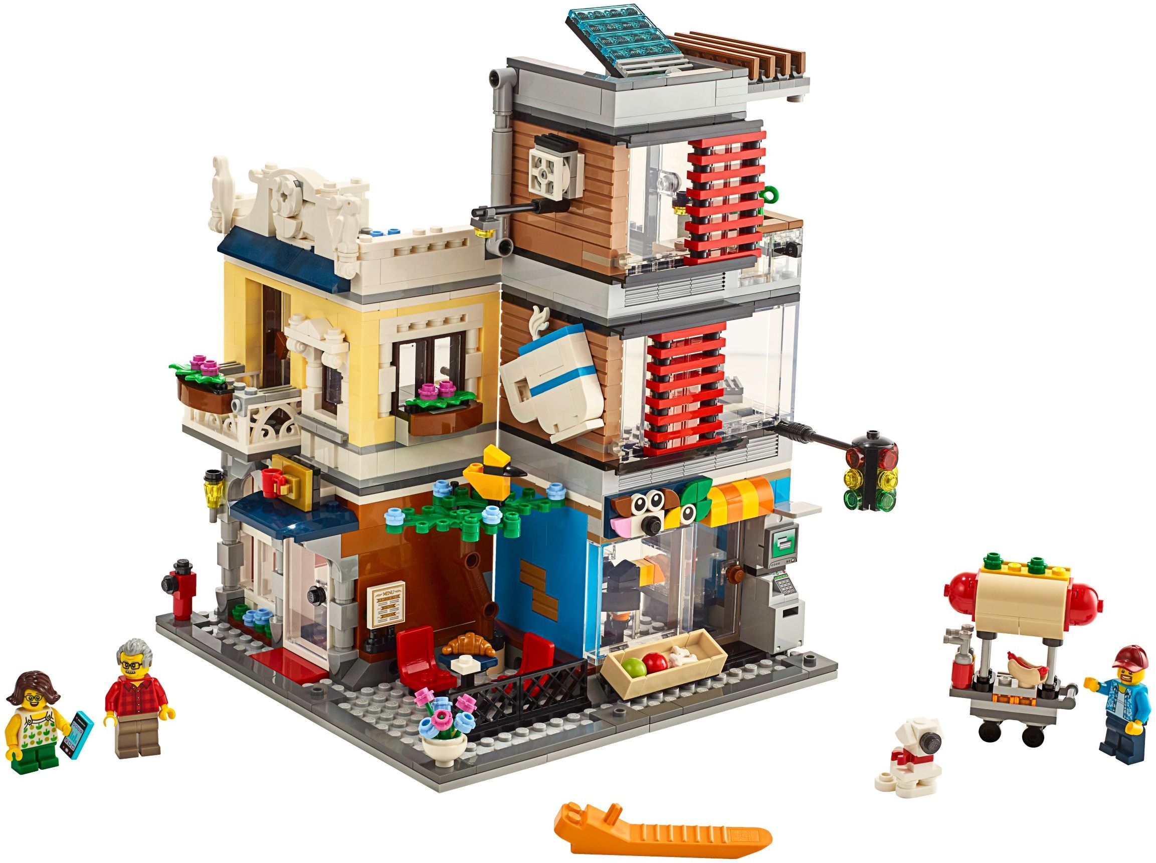LEGO Creator 3-in-1 Townhouse Pet Shop & Café (31097-1)