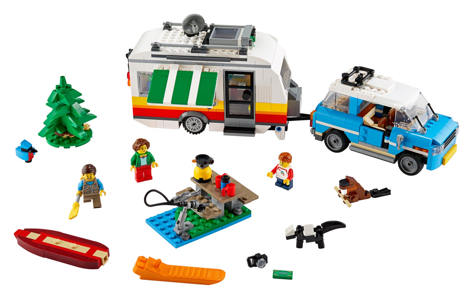 LEGO Creator 3-in-1 Caravan Family Holiday (31108-1)