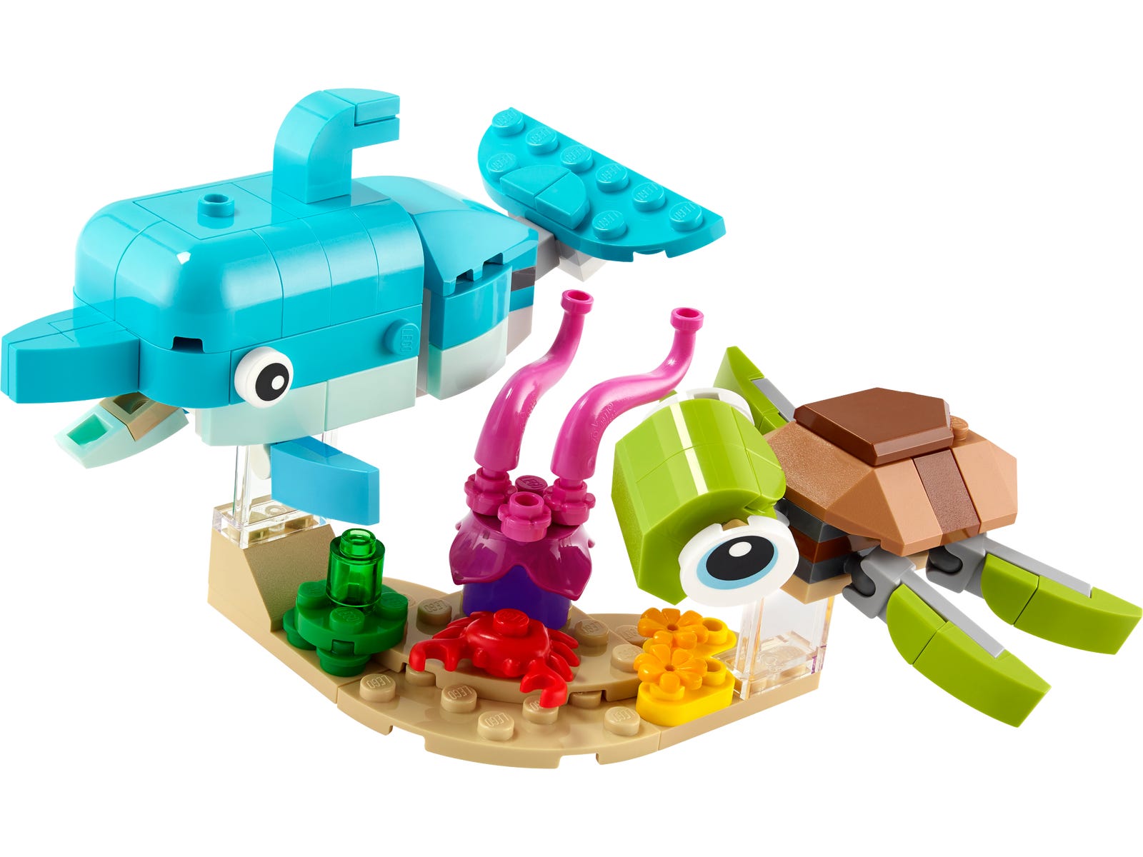 LEGO Creator 3-in-1 Dolphin and Turtle (31128-1)
