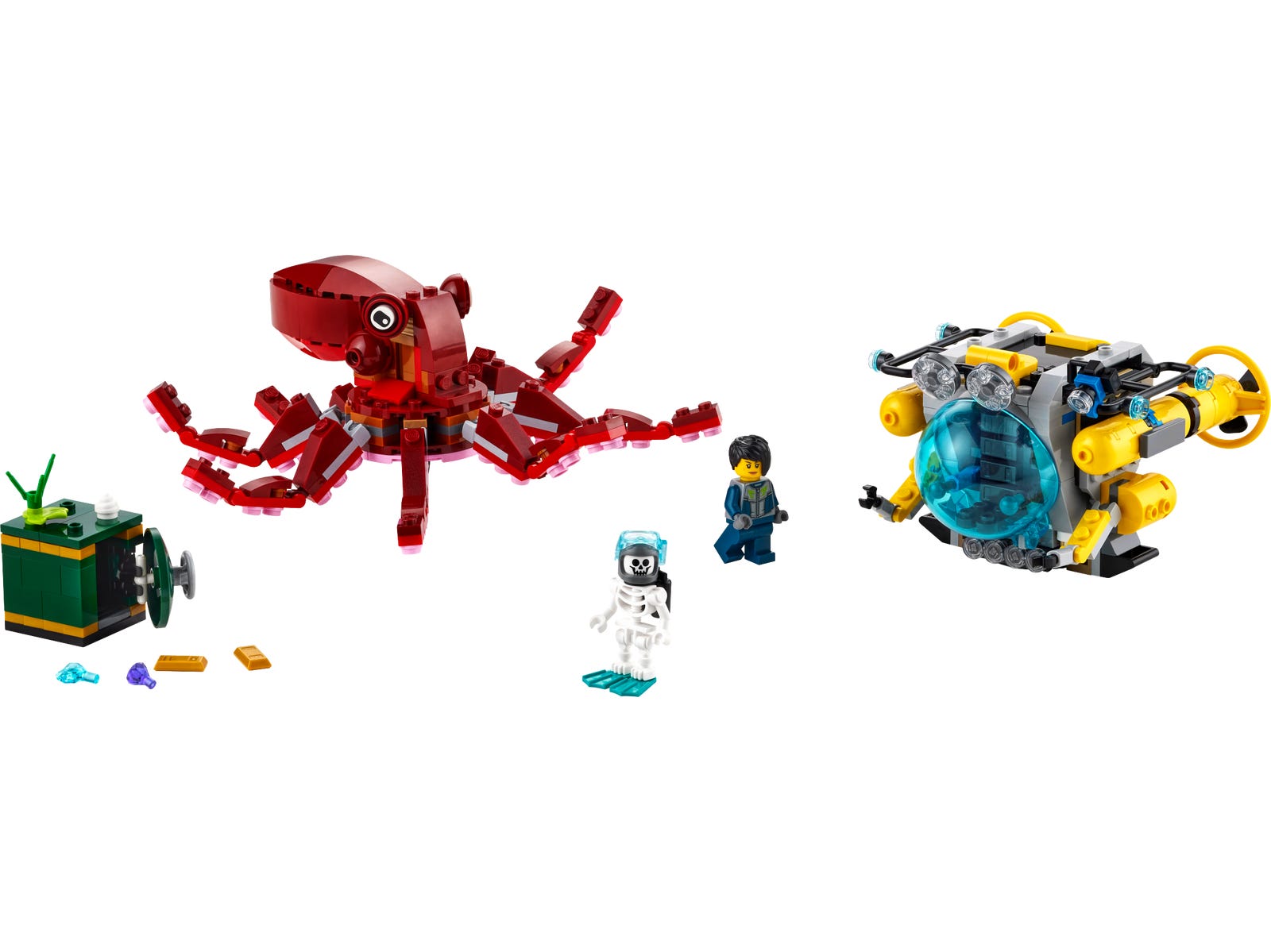 LEGO Creator 3-in-1 Sunken Treasure Mission (31130-1)