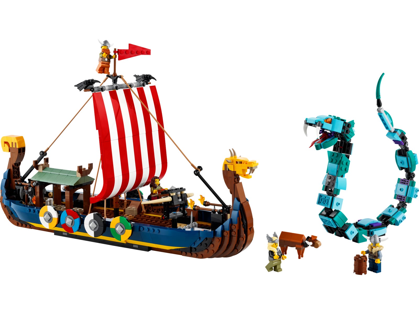 LEGO Creator 3-in-1 Viking Ship and the Midgard Serpent (31132-1)