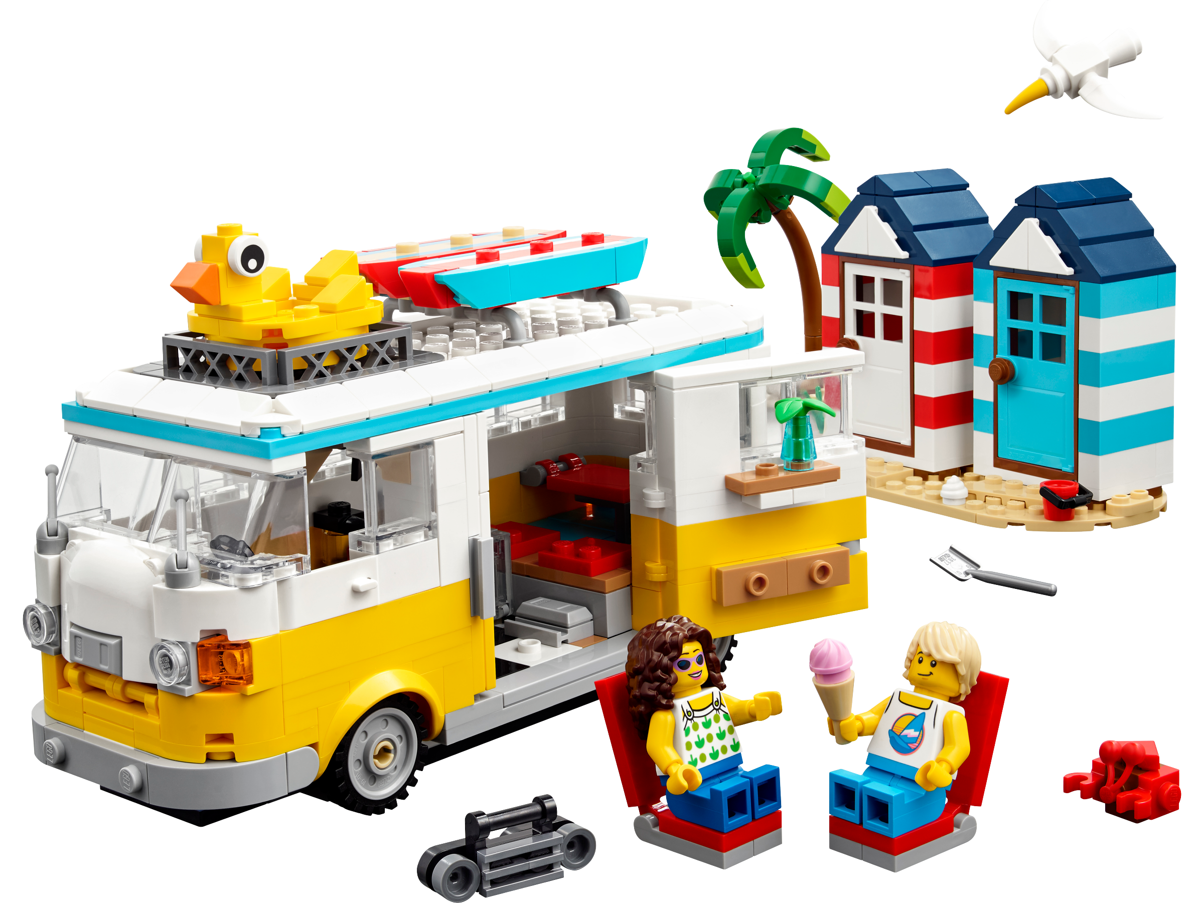 LEGO Creator 3-in-1 Beach Camper Van (31138-1)