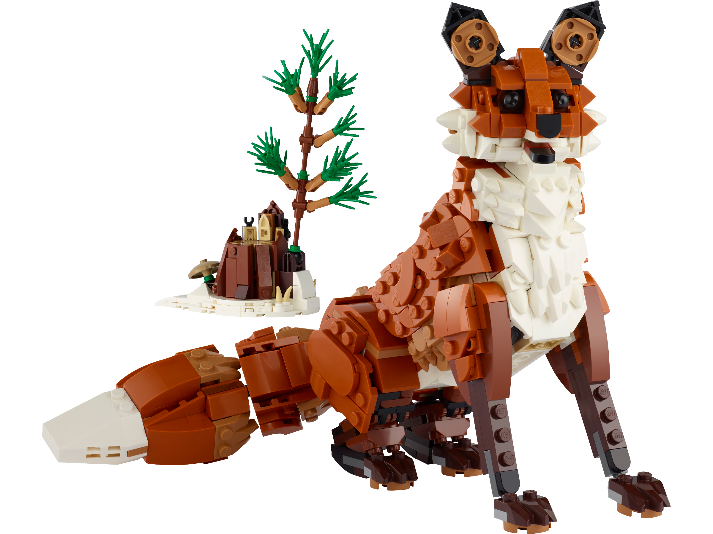 LEGO Creator 3-in-1 Forest Animals: Red Fox (31154-1)