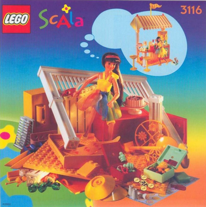 LEGO Scala Cool Ice Cream Cafe (3116-1)