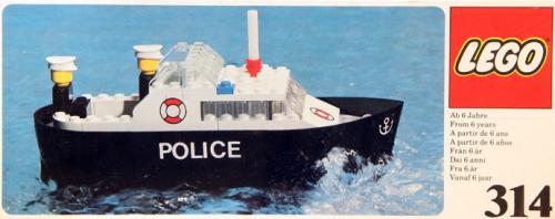 LEGO Boat Police Boat (314-1)