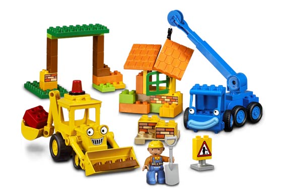 LEGO Bob the Builder Scoop and Lofty at the Building Yard (3297-1)