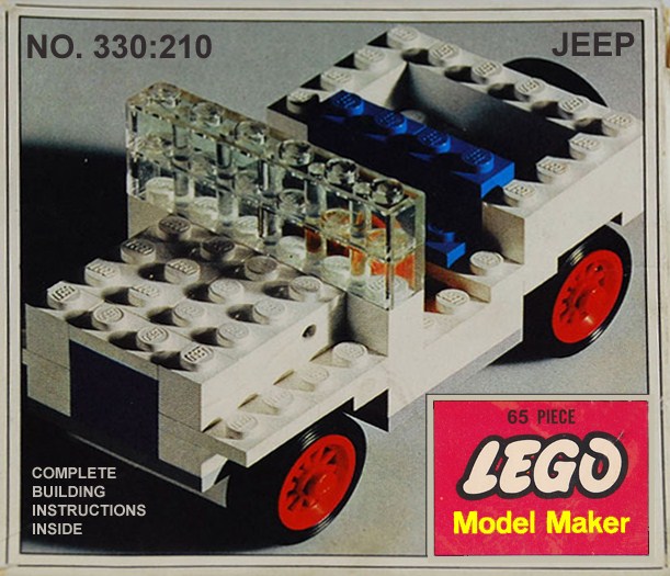 LEGO Samsonite Jeep (330-4)