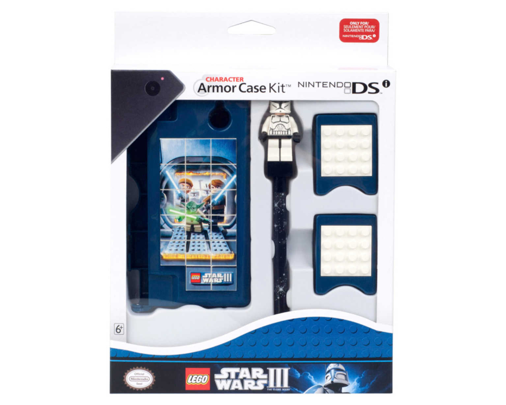 LEGO Video Games and Accessories Armor Case Kit for Nintendo DSi - Star Wars III: The Clone Wars (330085-1)