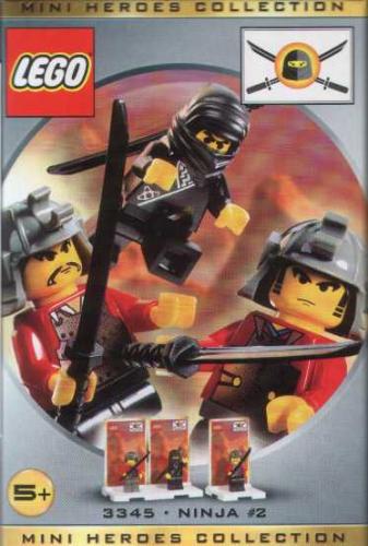 LEGO Ninja Mini Heroes Collection: Ninja #2 (3345-1)