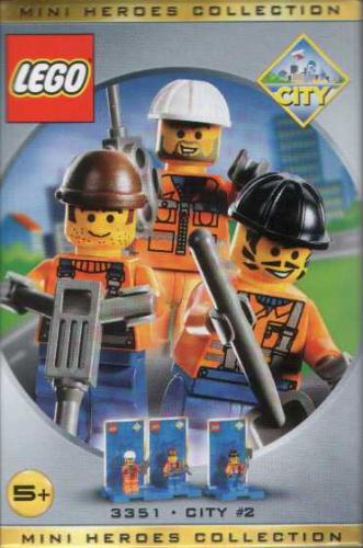 LEGO City Center Mini Heroes Collection: City #2 (3351-1)