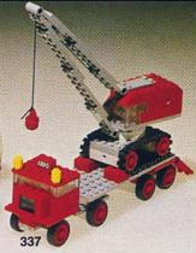 LEGO System Truck with Crane and Caterpillar Track (337-2)