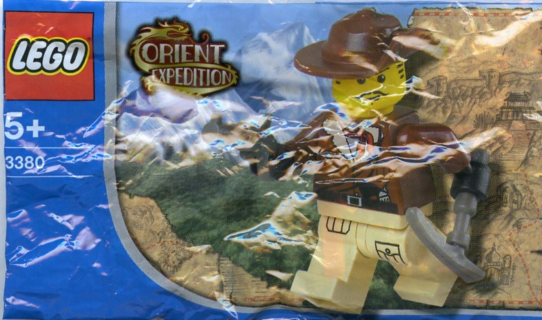 LEGO Orient Expedition Johnny Thunder Chupa Chups Promotional (3380-1)