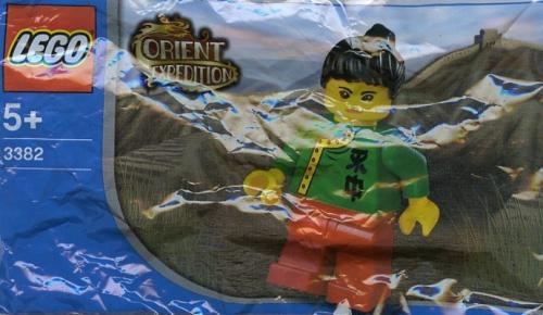 LEGO Orient Expedition Jing Lee the Wanderer Chupa Chups Promotional (3382-1)