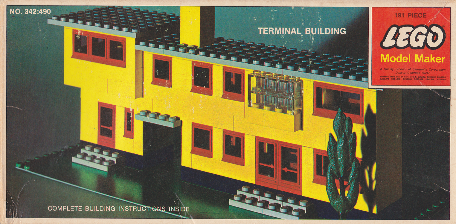 LEGO Samsonite Terminal Building (342-2)