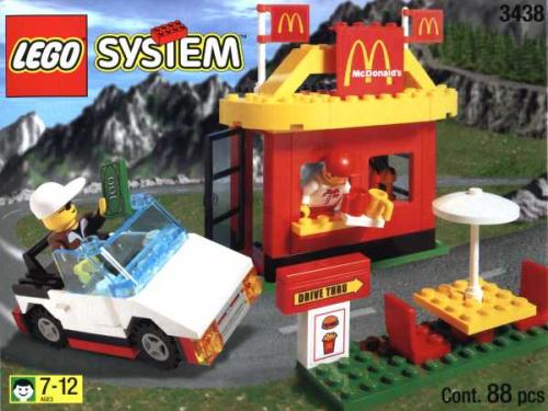 LEGO McDonalds McDonald's Restaurant (3438-1)