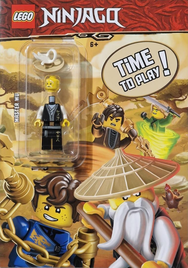 LEGO Activity Books with LEGO Parts Ninjago: Time to Play! Master Wu (34607701-1)