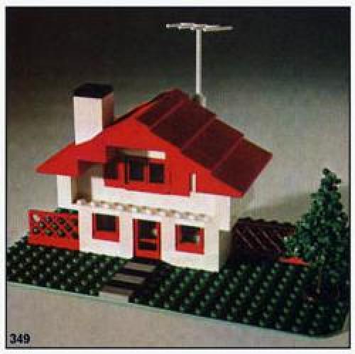 LEGO Building Swiss Chalet (349-1)