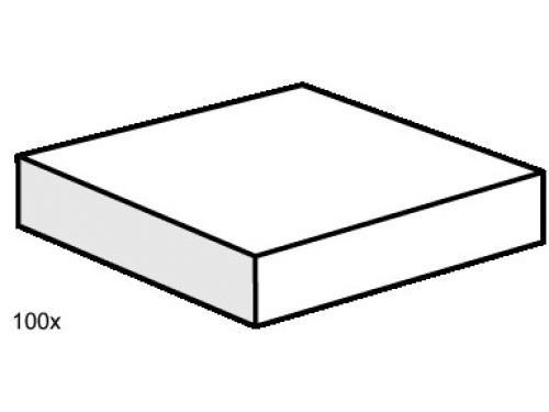 LEGO Bulk Bricks 2 x 2 White Smooth Tiles (3493-1)