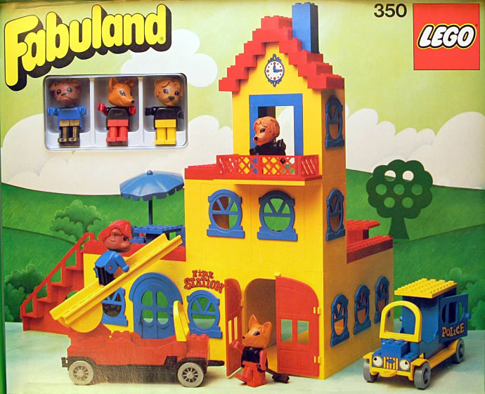 LEGO Fabuland Town Hall (350-3)