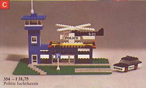 LEGO Police Police Heliport (354-1)