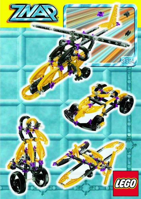 LEGO Znap Helicopter (3554-1)