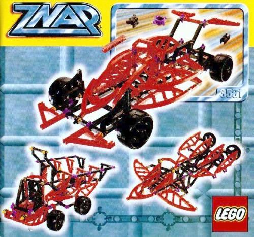 LEGO Znap Formula Z Car in Storage Case (3581-1)