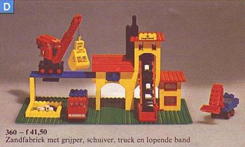 LEGO Construction Gravel Quarry (360-1)