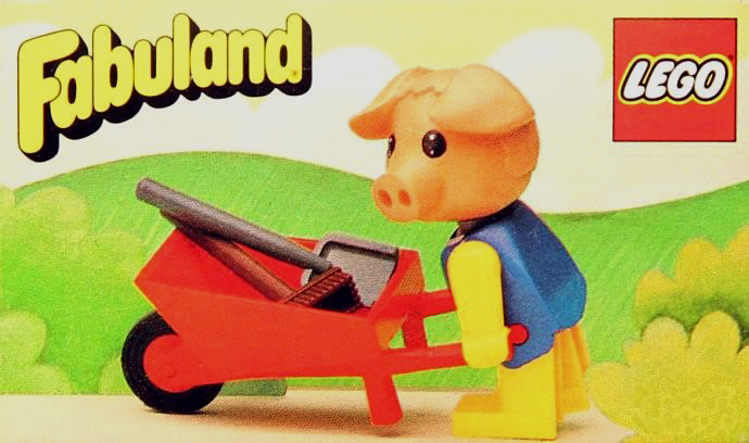 LEGO Fabuland Percy Pig (3615-1)