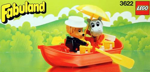 LEGO Fabuland Rowboat (3622-1)
