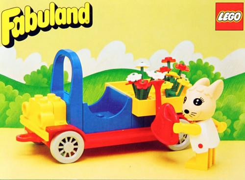 LEGO Fabuland Flower Car (3624-1)