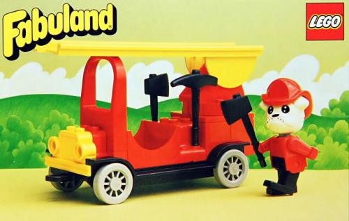 LEGO Fabuland Fire Engine (3642-1)