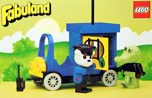 LEGO Fabuland Police Car (3643-1)