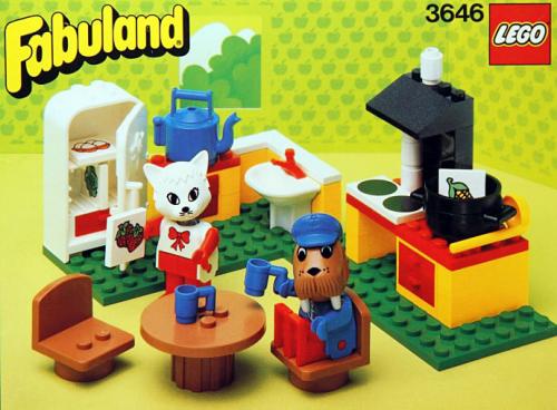 LEGO Fabuland Kitchen (3646-1)