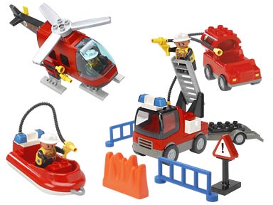 LEGO Town Fire Fighters (Explore) (3657-1)