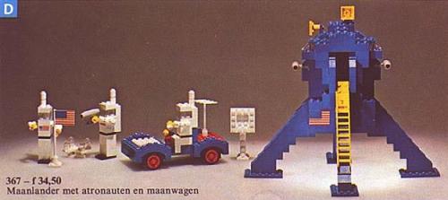 LEGO Space Moon Landing (367-1)