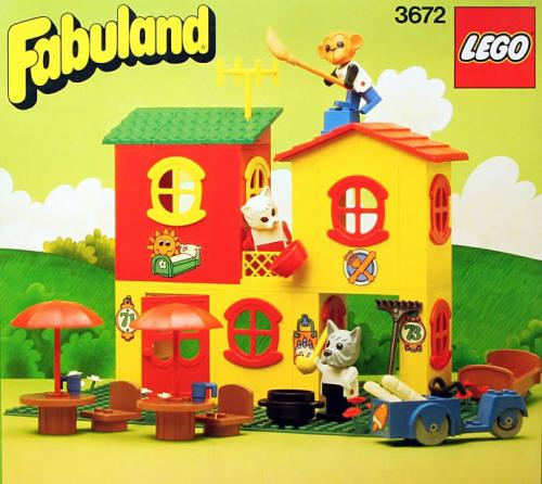 LEGO Fabuland Hotel / Restaurant (3672-1)