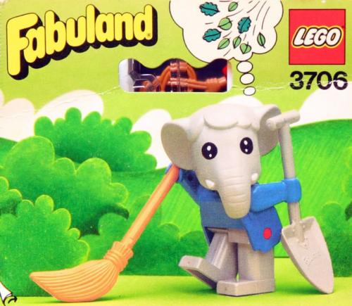 LEGO Fabuland Ernie Elephant (3706-1)